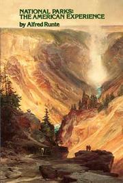 Cover of: National parks by Alfred Runte, Alfred Runte