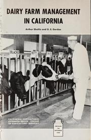 Cover of: Dairy farm management in California | Arthur Shultis