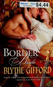 Cover of: His Border Bride by Blythe Gifford