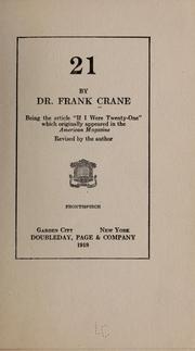 Cover of: 21 by Frank Crane