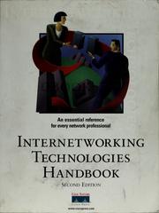 Cover of: Internetworking technologies handbook
