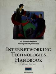 Cover of Internetworking technologies handbook