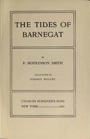 Cover of: The tides of Barnegat by Francis Hopkinson Smith