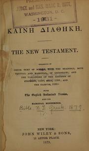 cover of The New Testament
