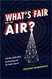 What's Fair on the Air? by Heather Hendershot