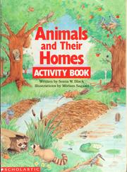 Cover of: Animals and their homes activity book