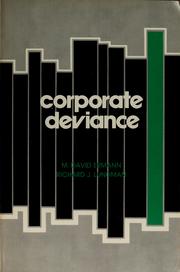 Cover of: Corporate deviance