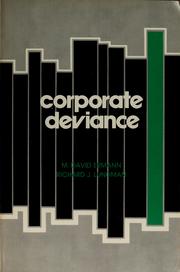 Cover of: Corporate deviance by M. David Ermann