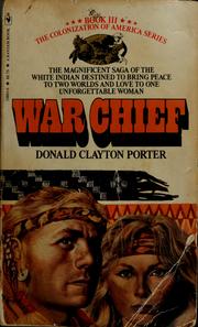 Cover of: War chief