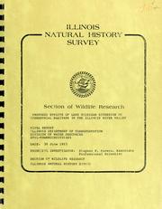 Cover of: Proposed effects of increased diversion of Lake Michigan water on terrestrial habitats in the Illinois River Valley by Stephen P. Havera, Stephen P. Havera