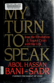 Cover of: My turn to speak