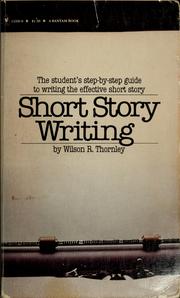 Cover of: Short story writing