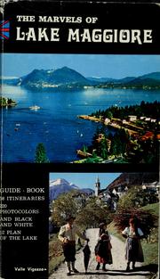 Cover of: The marvels of Lake Maggiore by Sandro Chierichetti