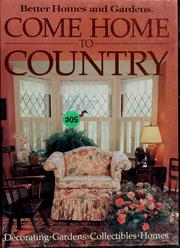 Cover of: Come home to country
