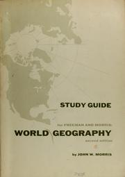 Cover of: Study guide for Freeman and Morris world geography