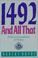 Cover of: 1492 and all that