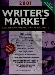 Cover of: Writer's market 2001 by Kirsten Holm