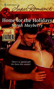 Cover of: Home for the holidays