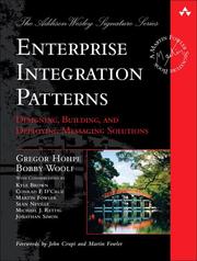 Cover of: Enterprise Integration Patterns: Designing, Building, and Deploying Messaging Solutions