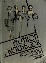 Cover of Fashion sketchbook, 1920-1960