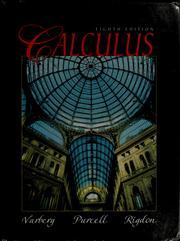 Cover of: Calculus by Dale E. Varberg