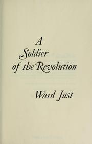 Cover of: A soldier of the revolution