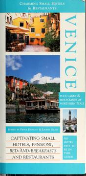 Cover of: Venice, lakes & mountains by Fiona Duncan