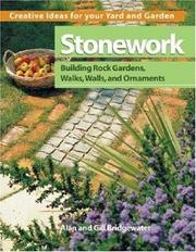 Cover of: Stonework by Alan Bridgewater, Alan Bridgewater, Gill Bridgewater