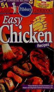 Cover of: Easy chicken recipes by Jackie Sheehan