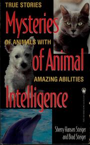 Cover of: Mysteries of animal intelligence | Sherry Hansen Steiger