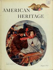 Cover of: American heritage: August 1960, Volume XI, Number 5