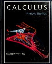 Cover of: Calculus by Ross L. Finney