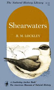 Cover of: Shearwaters.