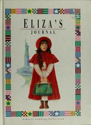 Cover of: Eliza's journal