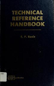 Cover of: Technical reference handbook by E. P. Rasis