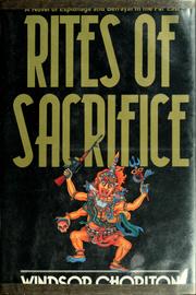 Cover of: Rites of sacrifice by Windsor Chorlton