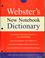 Cover of: Webster's New Notebook Dictionary