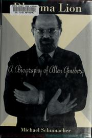 Cover of: Dharma Lion: a biography of Allen Ginsberg