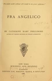 Cover of: Fra Angelico