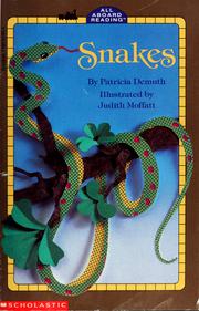 Cover of: Snakes by Patricia Demuth