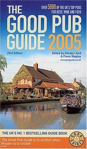 Cover of: Good Pub Guide