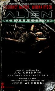 Cover of: Alien resurrection: novelization