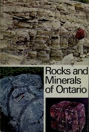 Cover of: Rocks and minerals of Ontario by Donald F. Hewitt