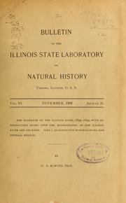 Cover of: The plankton of the Illinois river, 1894-1899: with introductory notes upon the hydrography of the Illinois river and its basin