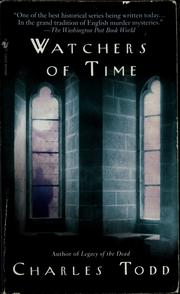 Cover of: Watchers of time: an Inspector Ian Rutledge mystery
