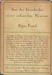 Cover of: Aus der Geschichte einer infantilen Neurose. by Sigmund Freud