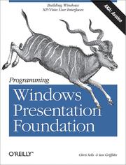 Cover of: Programming Windows Presentation Foundation