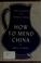 Cover of: How to mend china and bric-a-brac