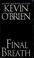 Cover of: Final breath