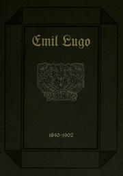 Cover of: Emil Lugo: Geschichte seines Lebens und Schaffens
